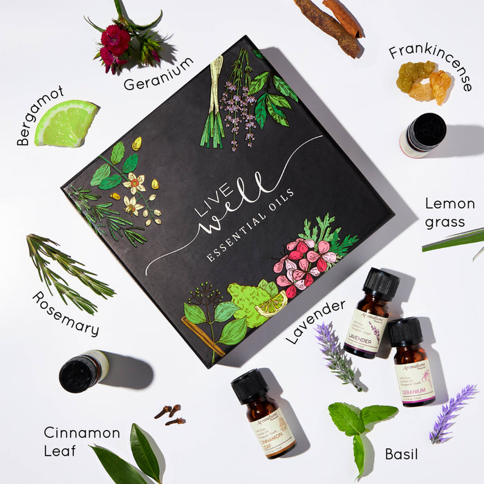 ‘Live Well’ Essential Oil Gift Set