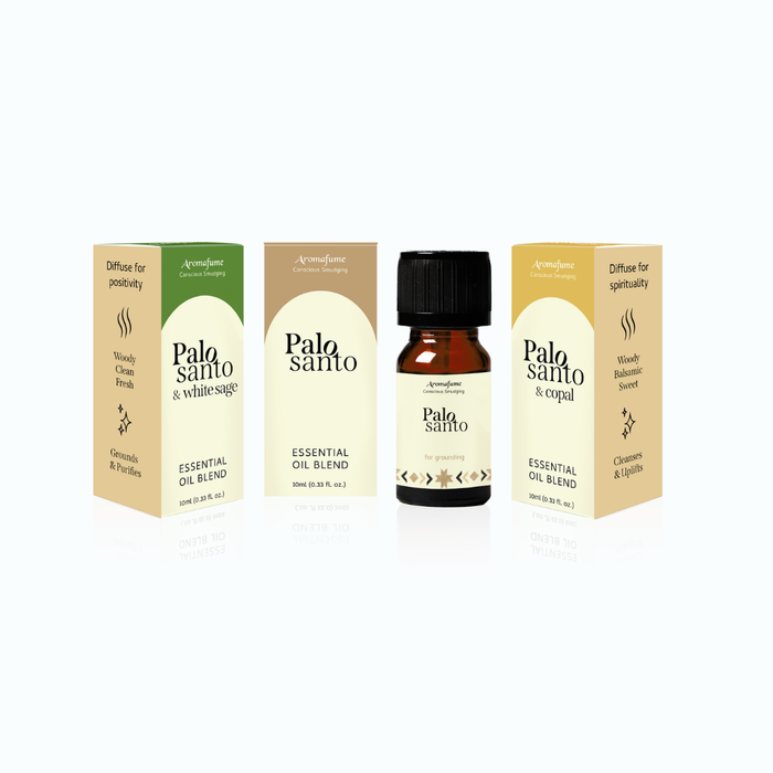 Palo Santo, Palo Santo & White Sage, Palo Santo & Copal Essential Oil