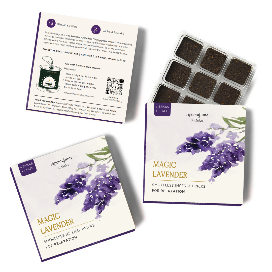 Magic Lavender Incense Bricks Refill Pack