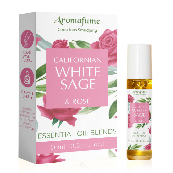 White Sage & Rose Roll-On