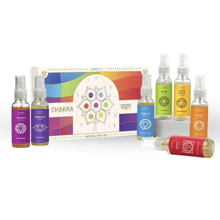 7 Chakra Balancing Natural Mist Gift Set