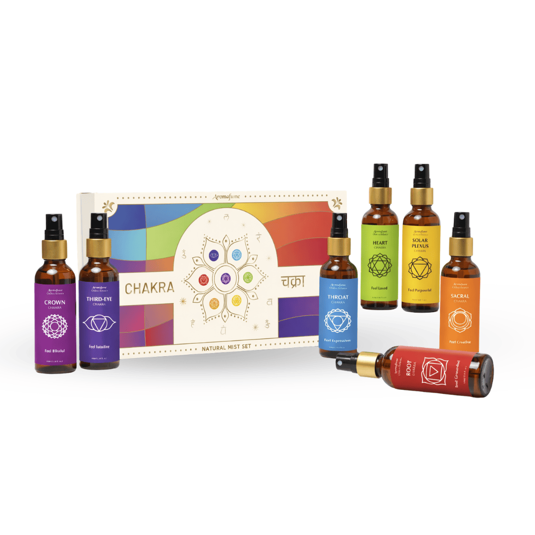 7 Chakra Balancing Natural Mist Gift Set