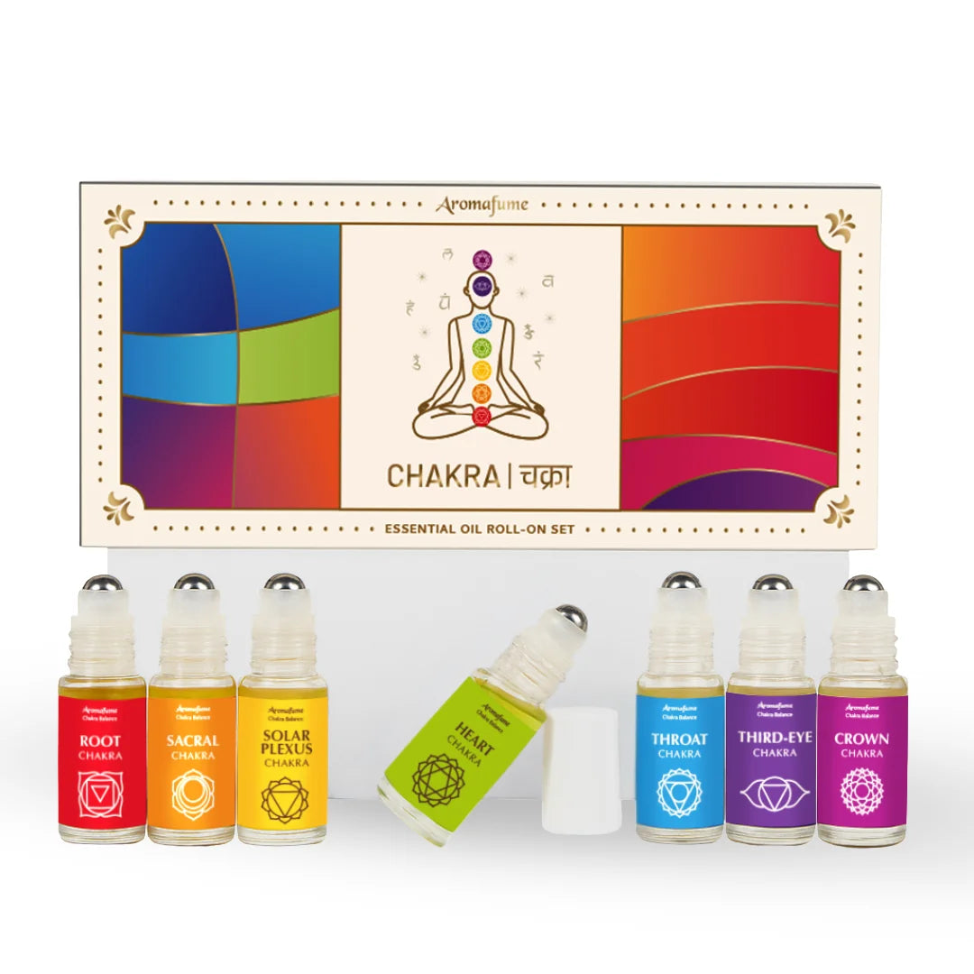 7 Chakra Essential Oil Roll On Set