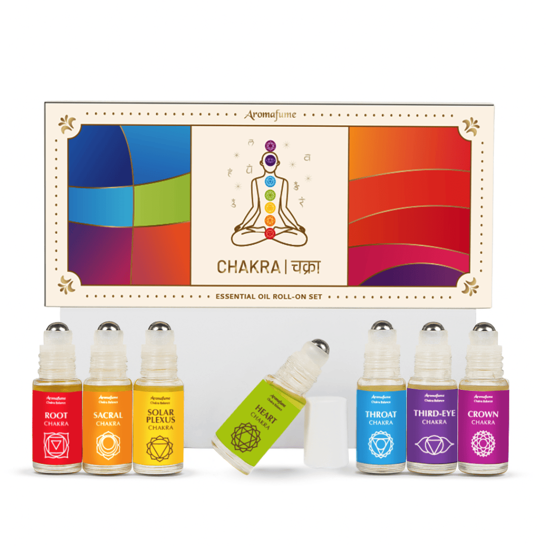 7 Chakra Essential Oil Roll On Set