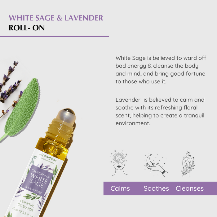 White Sage & Lavender Roll-On