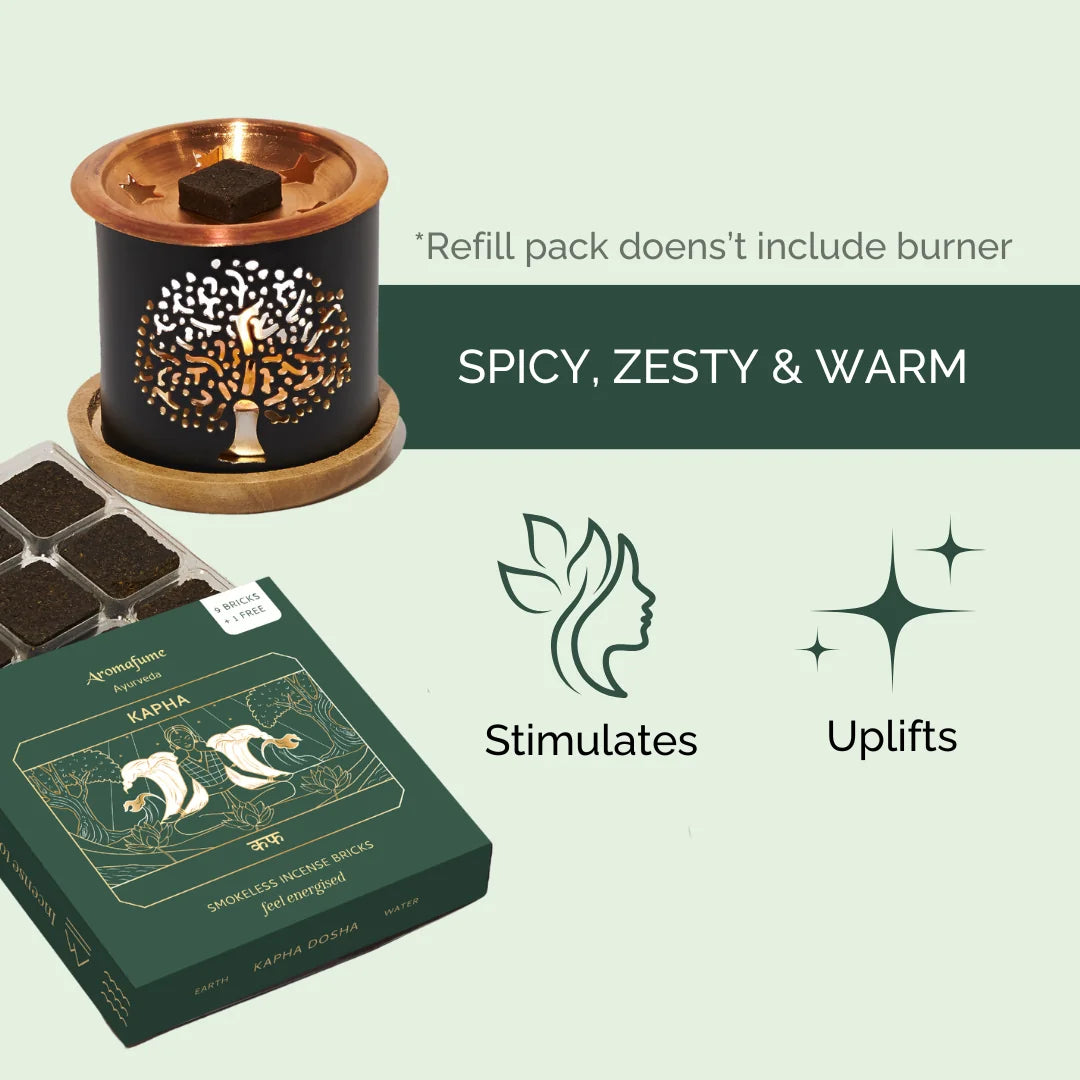 Kapha Dosha Incense Brick Refill Pack