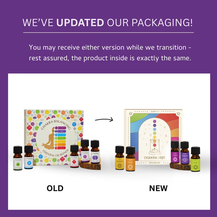7 Chakra Essential Oil Diffuser Blend Gift Set