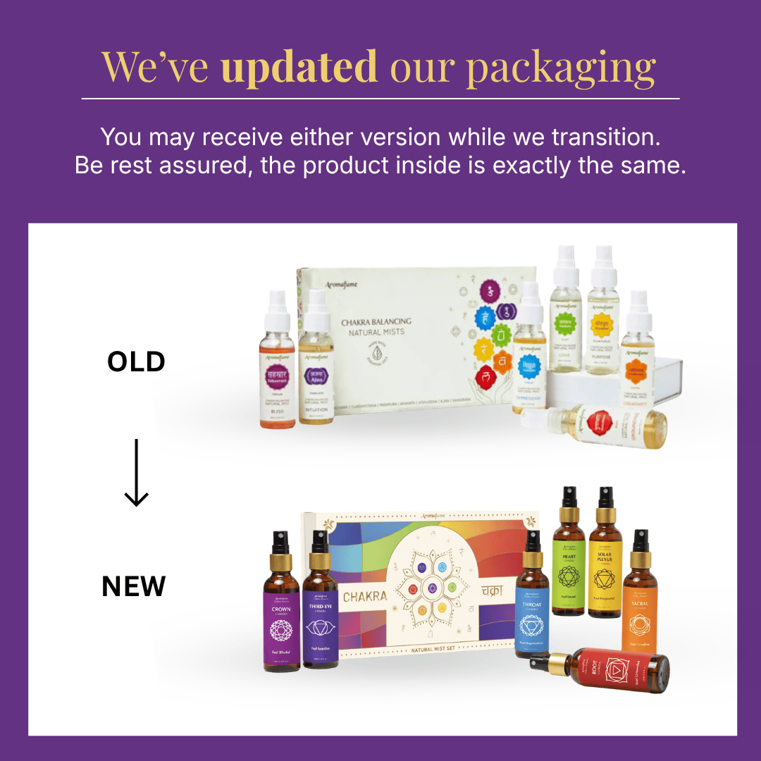 7 Chakra Balancing Natural Mist Gift Set