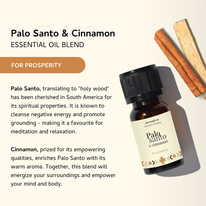 Palo Santo & Cinnamon Essential Oil