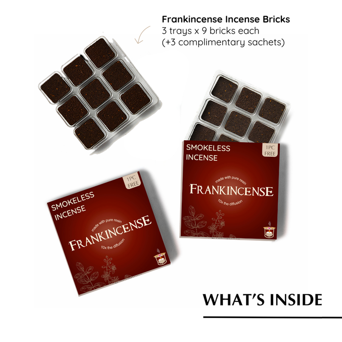 Frankincense Incense Bricks Refill Pack