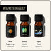 Set of 3 Clear Horizons Oils – New Beginnings, Good Luck & Open Road. Perfect for manifestation & fresh perspectives.