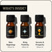 Set of 3 Golden Beginnings Oils – New Beginnings, Bring Positivity & Success. Designed for transformation & abundance.