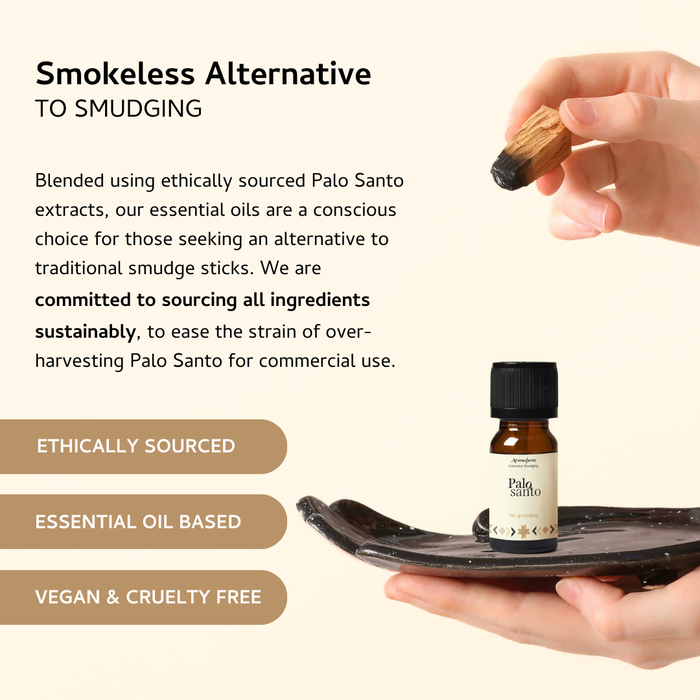 Palo Santo & Cinnamon, Palo Santo & Sandalwood, Palo Santo & Lavender Essential Oil