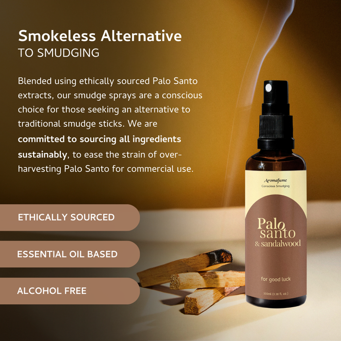 Palo Santo & Sandalwood Smudge Spray