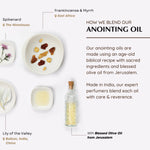 Made with old biblical recipe and olive oil blessed from Jerusalem