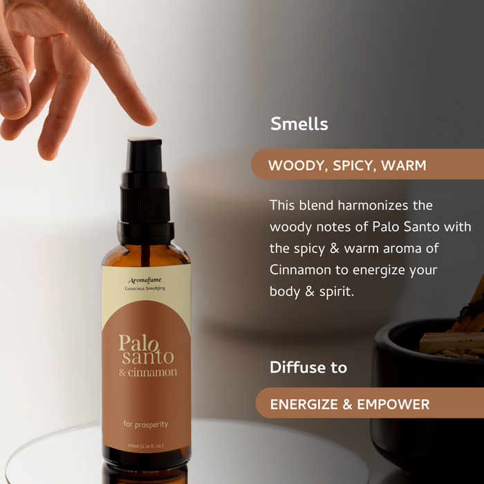 Palo Santo & Cinnamon Smudge Spray