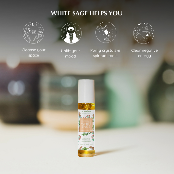 White Sage & Sandalwood Roll-On