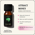 Attract Money Oil draws financial abundance, boosts prosperity, and supports wealth manifestation.