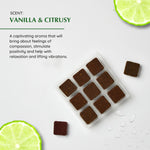 Verbena Lime smells Vanilla and citrusy - bring feelings of compassion and helps with relaxation and lifting vibrations