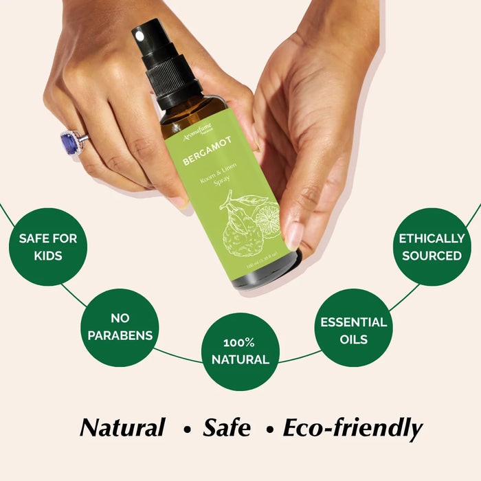 Lavender & Bergamot Room and Linen Natural Mist Duo