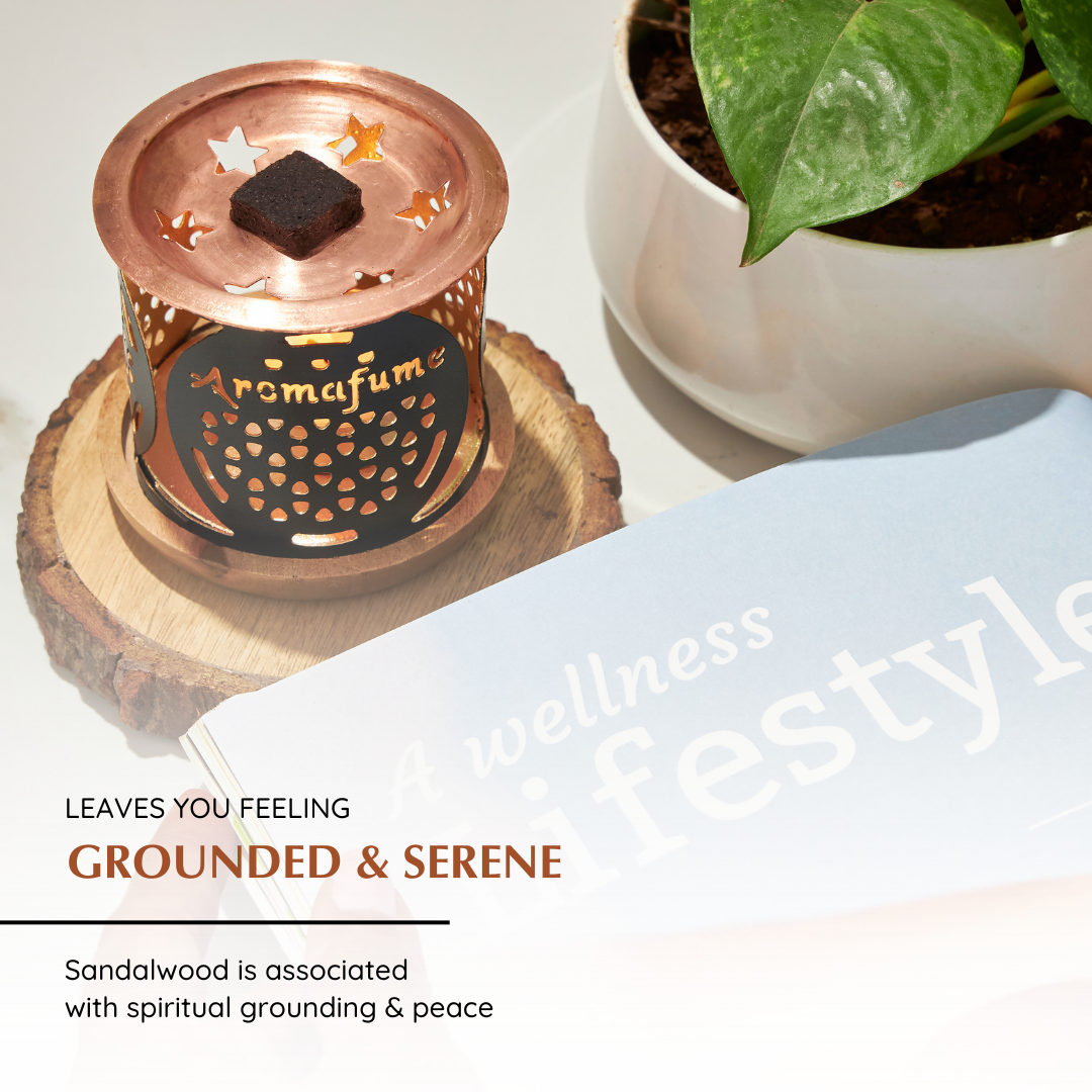 Royal Sandal Incense Bricks will leave you feeling grounded and serene