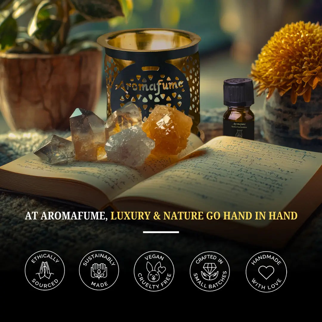 Aromafume Love & Prosperity Oils – Pure, Ethically Sourced, Cruelty-Free & Vegan for holistic success & love.