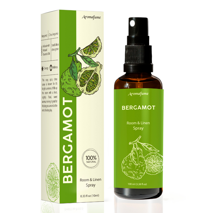 Bergamot Natural Room & Linen Spray