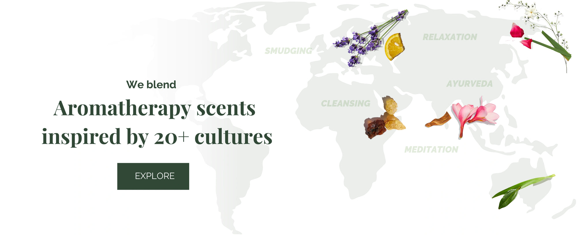 Explore aromatherapy traditions from across the world with our blends