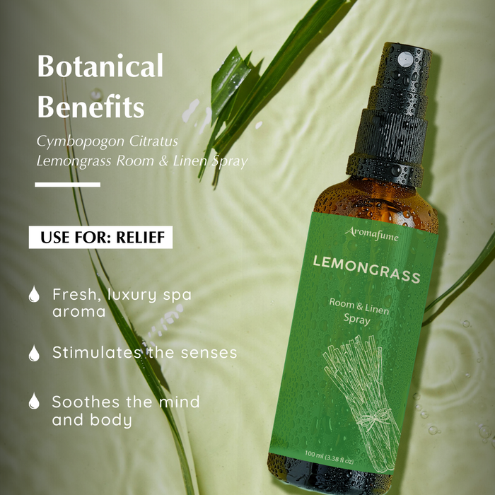 Lemongrass Natural Room & Linen Spray