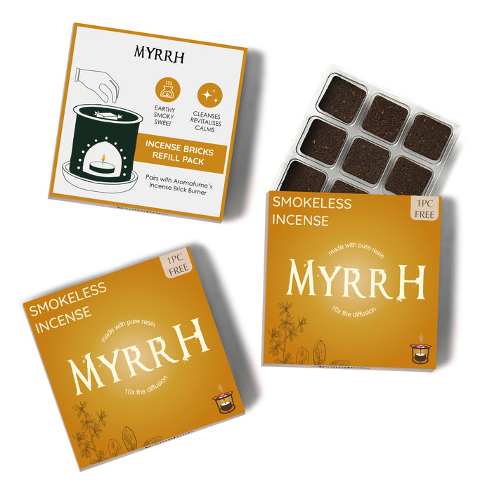 Myrrh Incense Bricks Refill Pack