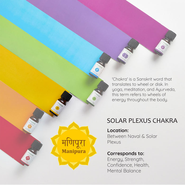 3rd - Solar Plexus Chakra Essential Oil
