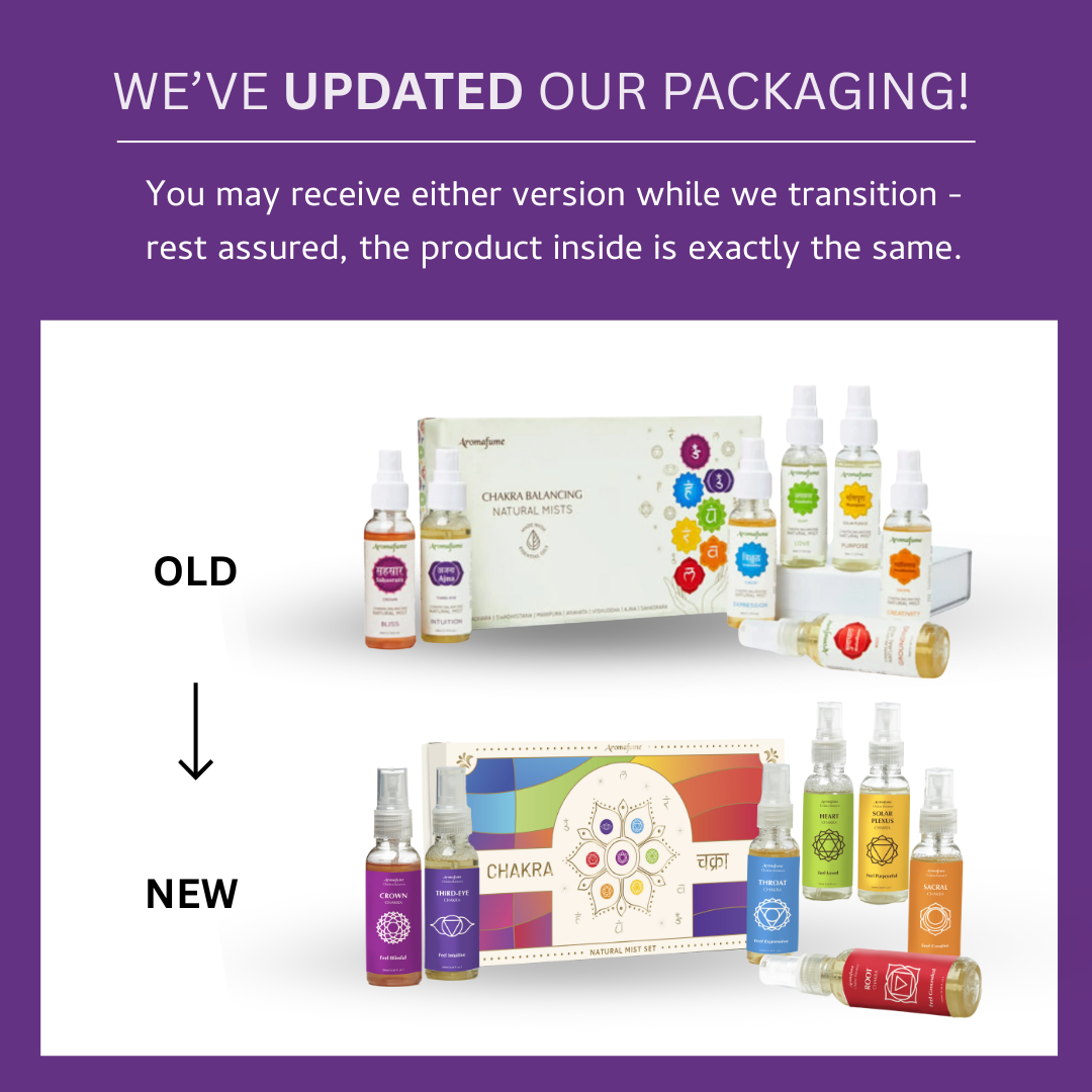 7 Chakra Balancing Natural Mist Gift Set