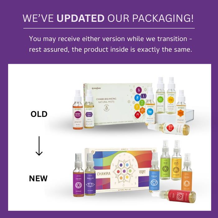 7 Chakra Balancing Natural Mist Gift Set
