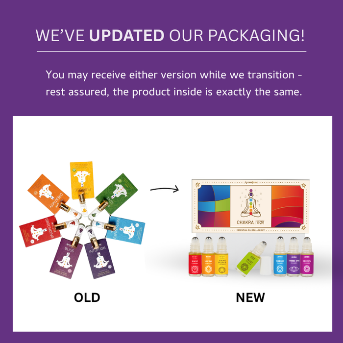 7 Chakra Essential Oil Roll On Set