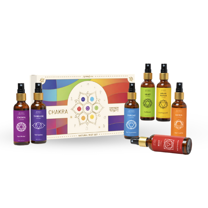 7 Chakra Balancing Natural Mist Gift Set
